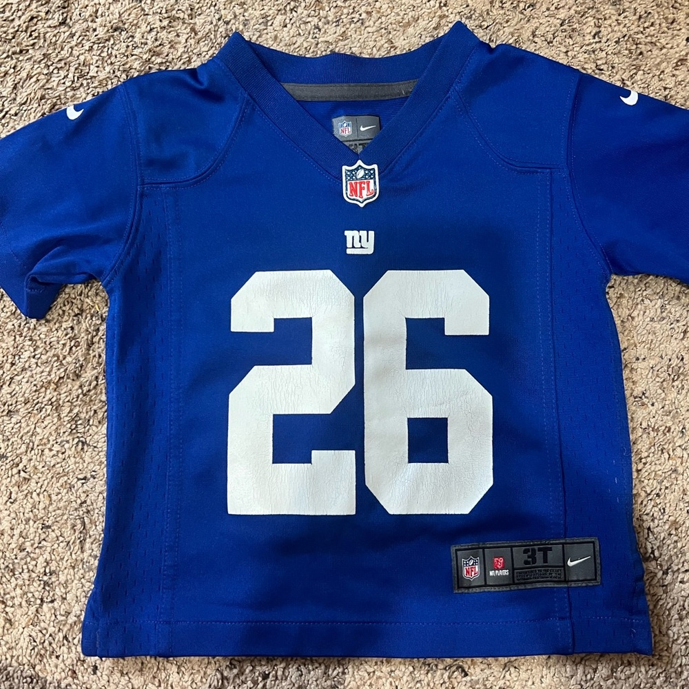 Nike Kids Royal Blue Giants Jersey